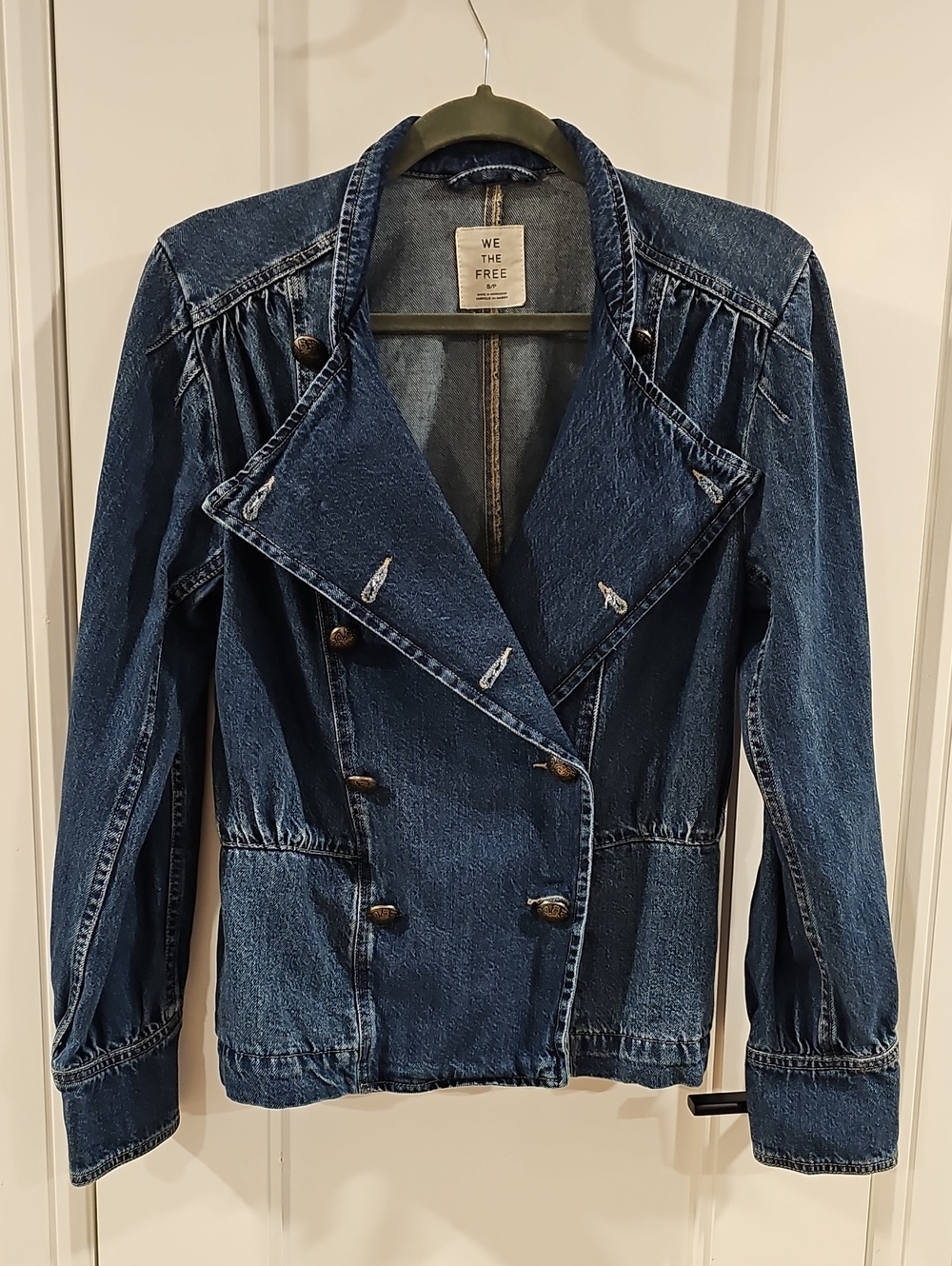 Free People / We The Free Women's Imogene Denim Officer Jacket